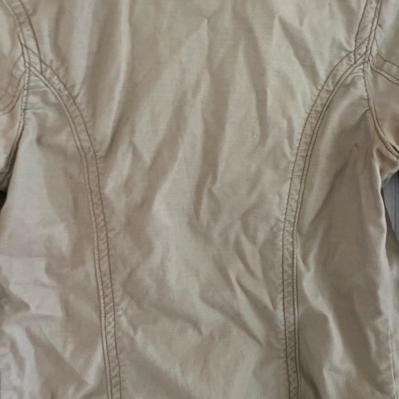 Mossimo Khaki Cotton Jacket Sz Medium - Picture 3 of 5
